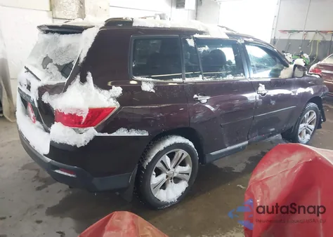 2012 Toyota Highlander Limited V6 из США, поврежденный, VIN 5TDDK3EH2CS125434